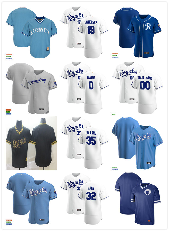 Men Women Youth Kansas City Royals 19 Kelvin Gutierrez 32 Jesse Hahn 0 Nick Heath 35 Greg Holland Custom Baseball Jersey Bla, Blue;black
Men Women Youth Kansas City Royals 19 Kelvin Gutierrez 32 Jesse Hahn 0 Nick Heath 35 Greg Holland Custom Baseball Jersey Bla, Blue;black