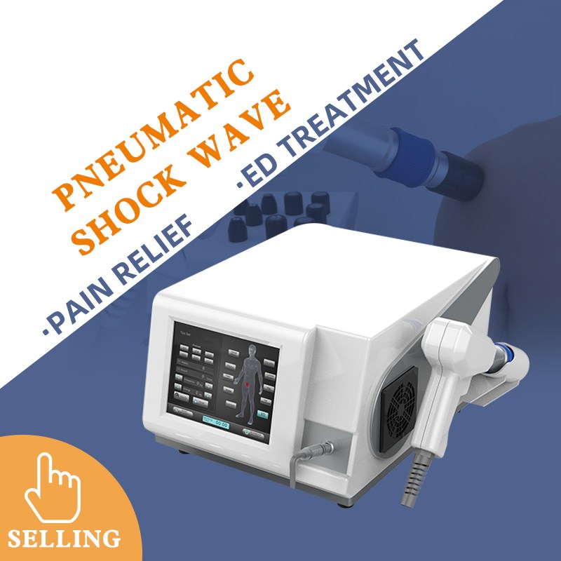 physical Massage therapy equipments pain relief ed shockwave sherapy machine penis treatment joint muscles 6 bar pneumatic extracorporeal shock wave machine