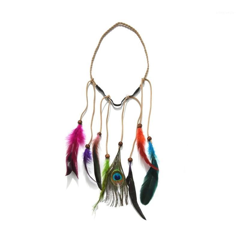 Fashion Colorful Feather Headdress For Women Handmade Beaded Costumes Tribal Headpiece Jewelry Hair Clips & Barrettes, Golden;silver
Fashion Colorful Feather Headdress For Women Handmade Beaded Costumes Tribal Headpiece Jewelry Hair Clips & Barrettes, Golden;silver