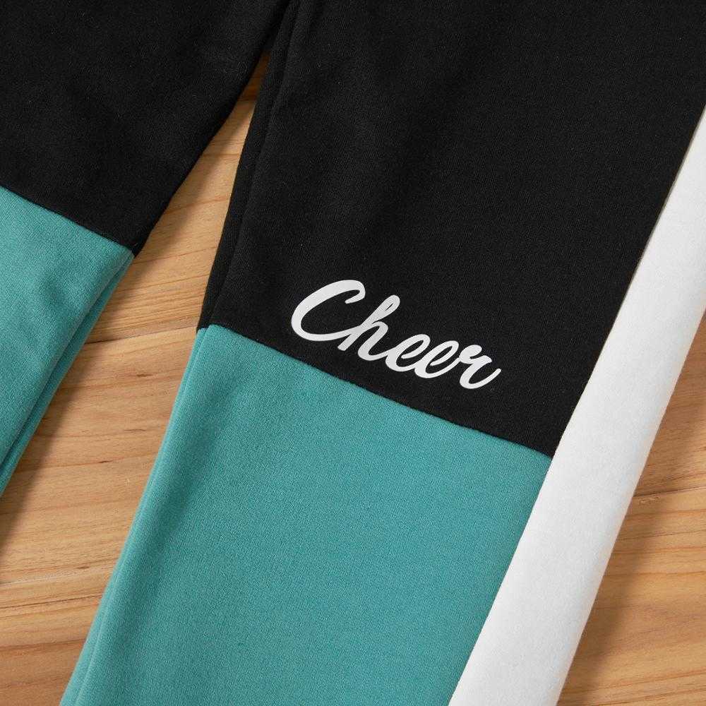 Spring and Autumn Kid Boy Zip Half Sweatshirt & Sweatpants Set for 4-9Years Clothing Sets 210528