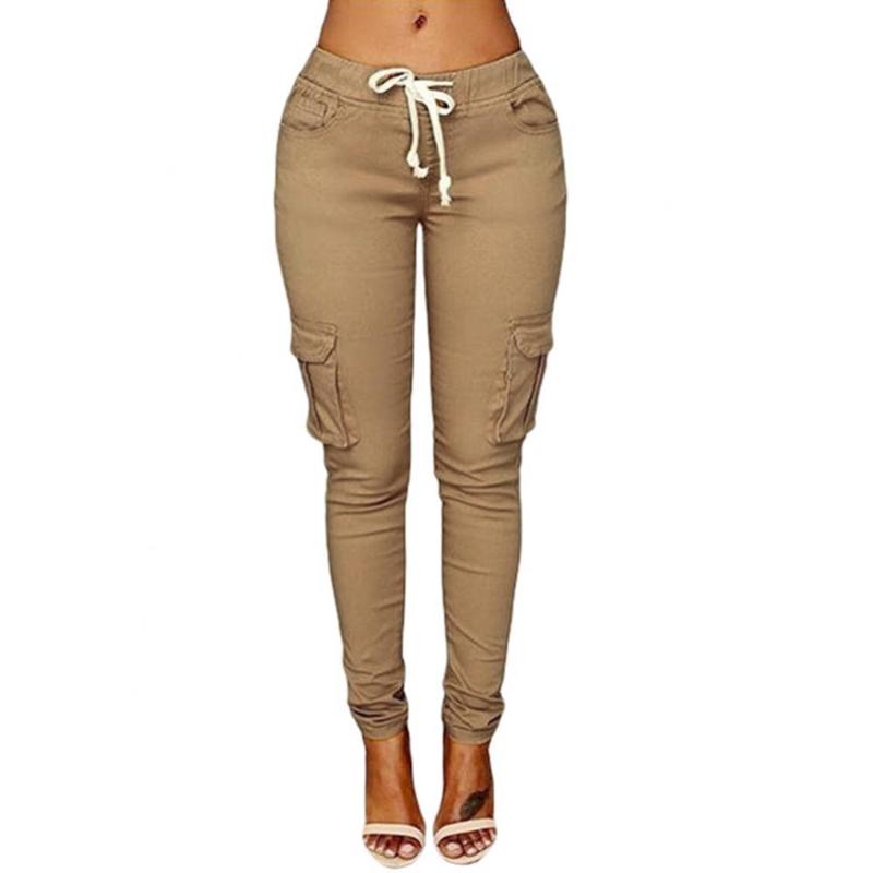 Women' Pants & Capris 2021 Autumn Polyester Fashion Casual Women Solid Color Skinny Cargo Pockets Drawstring Joggers Trousers, Dark blue
Women' Pants & Capris 2021 Autumn Polyester Fashion Casual Women Solid Color Skinny Cargo Pockets Drawstring Joggers Trousers, Dark blue