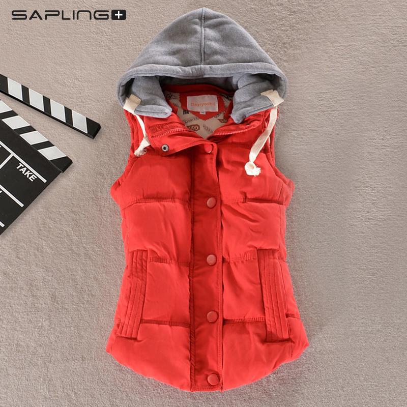 Women's Vests 2021 Autumn Winter Female Sleeveless Parkas Jacket Korean Sports Slimming Hooded Cotton Vest Fashion Warm Short, Black;white
Women's Vests 2021 Autumn Winter Female Sleeveless Parkas Jacket Korean Sports Slimming Hooded Cotton Vest Fashion Warm Short, Black;white