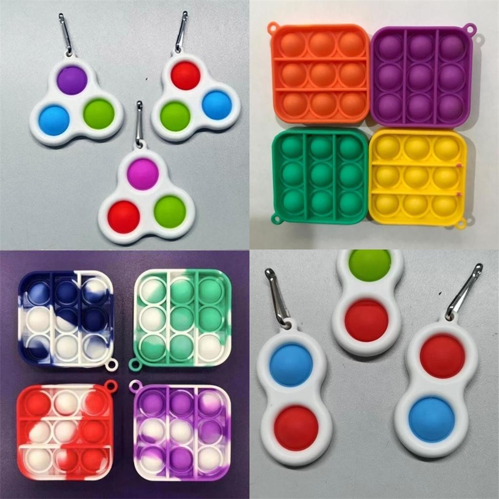 2021 silicone decompression bubble poppers toy Fidget Toys pop fidget Keychain Kids Toys car Key chain stress relief toys ball funny H39QB3
2021 silicone decompression bubble poppers toy Fidget Toys pop fidget Keychain Kids Toys car Key chain stress relief toys ball funny H39QB3