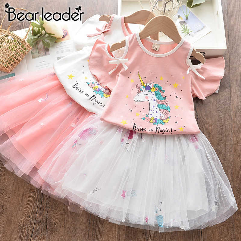 Bear Leader Girls Clothes Summer Girls Clothing Set Kids Clothes Cartoon T-shirt Pink Mesh Princess Dress Cloth Set 3 7Y 210708, Ax1348black
Bear Leader Girls Clothes Summer Girls Clothing Set Kids Clothes Cartoon T-shirt Pink Mesh Princess Dress Cloth Set 3 7Y 210708, Ax1348black