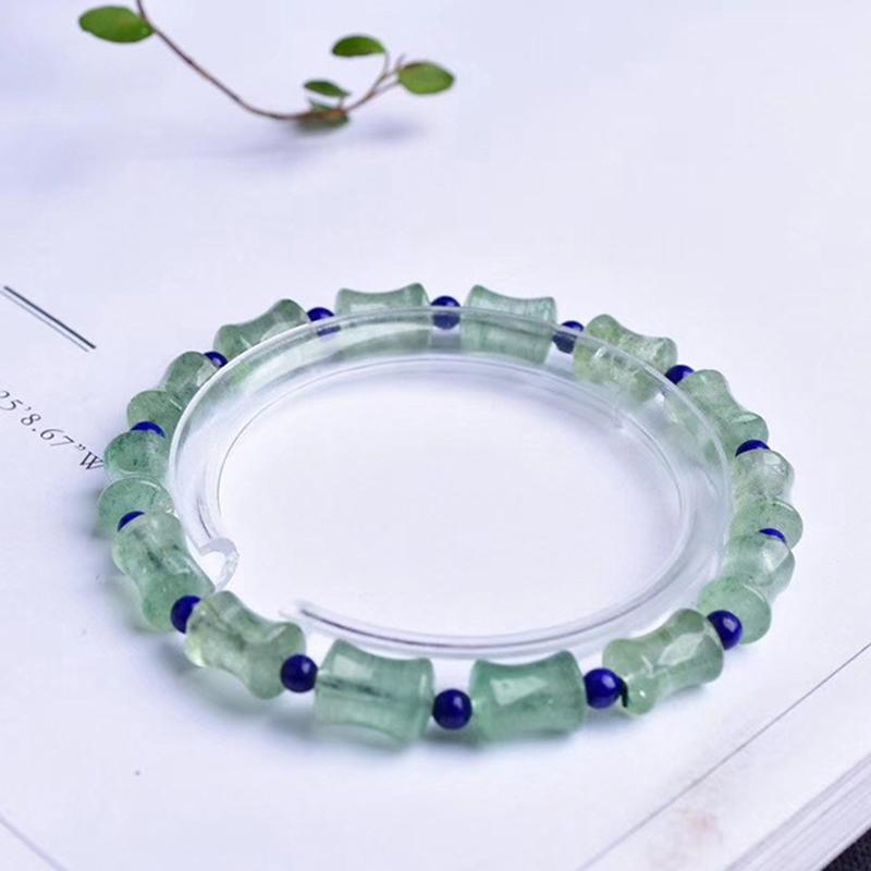 Beaded, Strands Wholesale Strawberry Natural Crystal Bracelets Beads With Blue Ore Stone Bracelet Lucky Beauty For Women Gift Jewelry
Beaded, Strands Wholesale Strawberry Natural Crystal Bracelets Beads With Blue Ore Stone Bracelet Lucky Beauty For Women Gift Jewelry