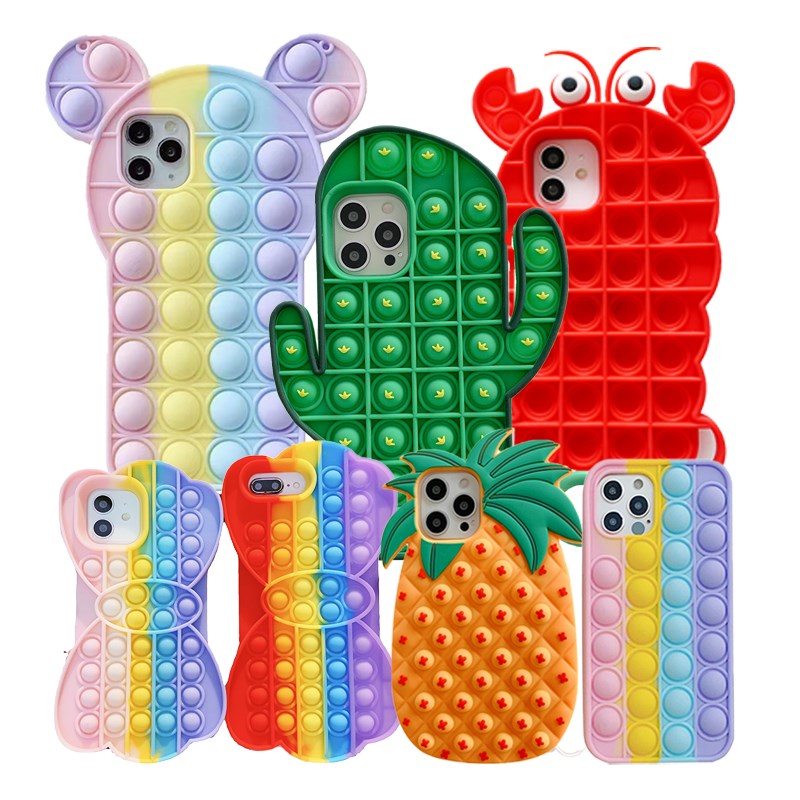 3D Cute Cartoon Rainbow Fidget Cell Phone Cases Reliver Stress Soft Cover Sensory Squeeze Toy Pop it For iPhone 12 11 Pro Max Xr X 7 8Plus
3D Cute Cartoon Rainbow Fidget Cell Phone Cases Reliver Stress Soft Cover Sensory Squeeze Toy Pop it For iPhone 12 11 Pro Max Xr X 7 8Plus