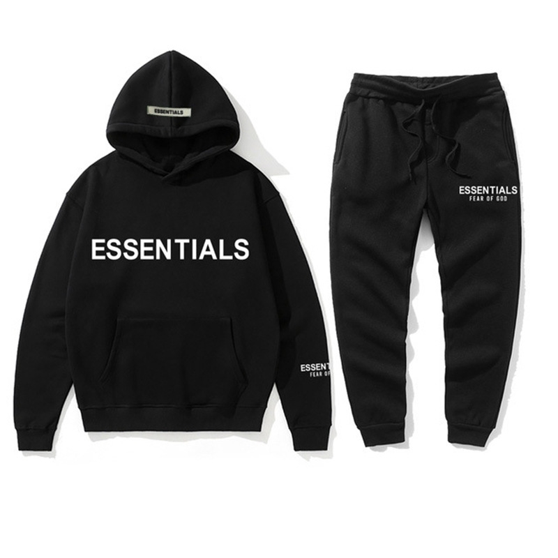 Fear of GD double thread eentials new suit chest soup print couple Hoodie fog, Black
Fear of GD double thread eentials new suit chest soup print couple Hoodie fog, Black
