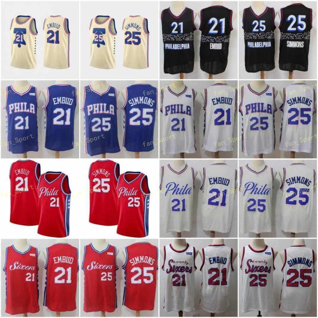 City Earned Edition Joel 21 Embiid Basketball Jerseys Ben 25 Simmons Allen 3 Iverson Men Stitched Size S-3XL, As
City Earned Edition Joel 21 Embiid Basketball Jerseys Ben 25 Simmons Allen 3 Iverson Men Stitched Size S-3XL, As