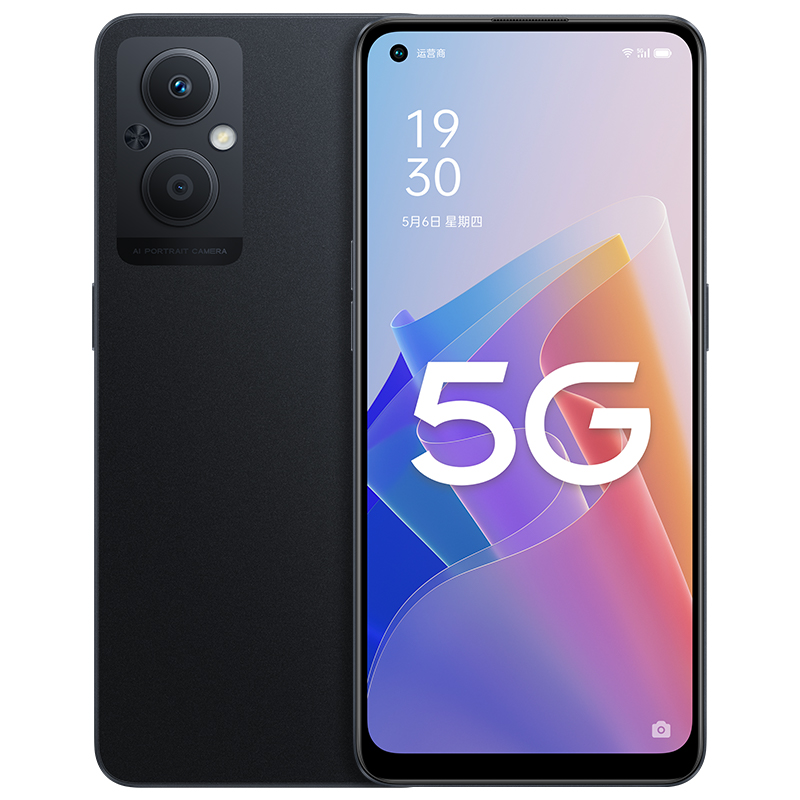 Original OPPO A96 5G Mobile Phone 8GB RAM 256GB ROM Octa Core Snapdragon 695 48MP OTG 4500mAh Android 6.43" 60Hz AMOLED Full Screen Fingerprint I