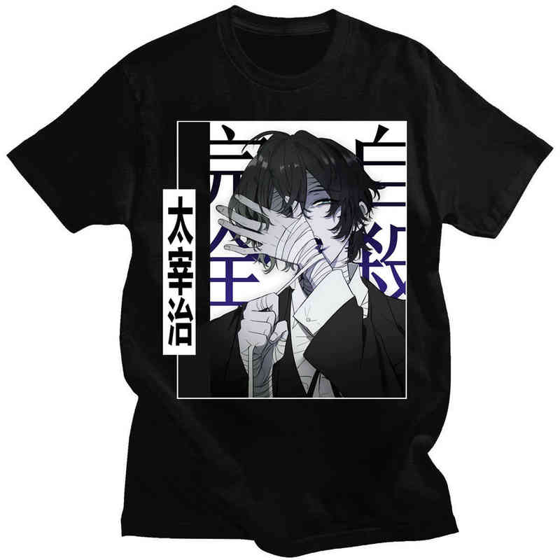 Japanese Comics Bungou Stray Dogs T-shirt Super Cool Dazai Osamu Fashion Pattern Tshirt Short Sleeve Male Hip Hop Loose T Shirt G220216, Pink
Japanese Comics Bungou Stray Dogs T-shirt Super Cool Dazai Osamu Fashion Pattern Tshirt Short Sleeve Male Hip Hop Loose T Shirt G220216, Pink