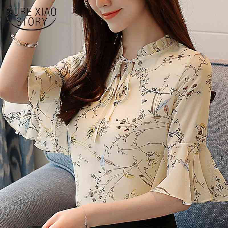 Blusas mujer de moda chiffon plus size womens tops and blouses floral feminine clothes short sleeve women shirt 1724 50 210527, Apricot
Blusas mujer de moda chiffon plus size womens tops and blouses floral feminine clothes short sleeve women shirt 1724 50 210527, Apricot