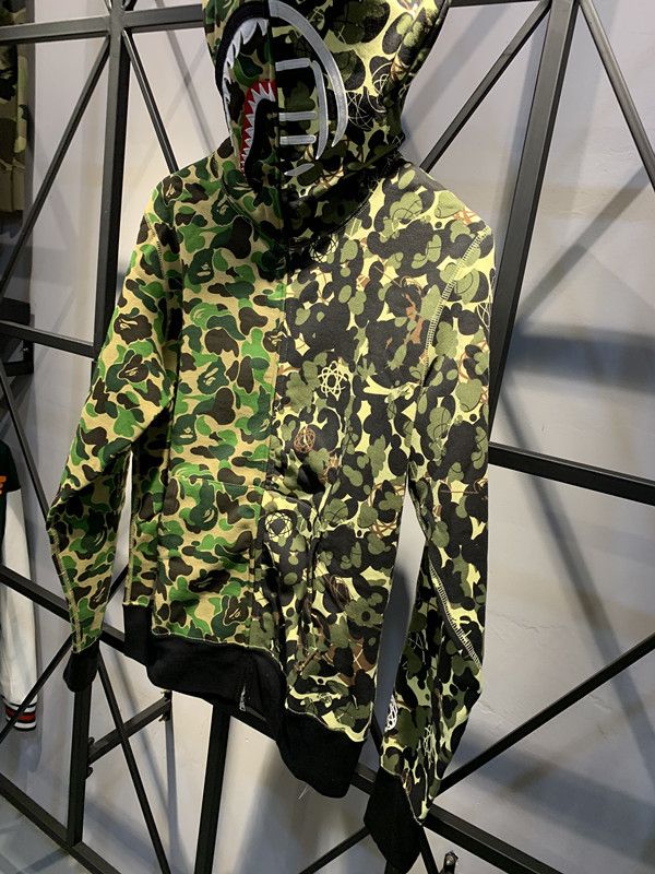 Men's Shorts Japanese man camouflage green belt ears fleece and loose sharks hoodie, Black
Men's Shorts Japanese man camouflage green belt ears fleece and loose sharks hoodie, Black