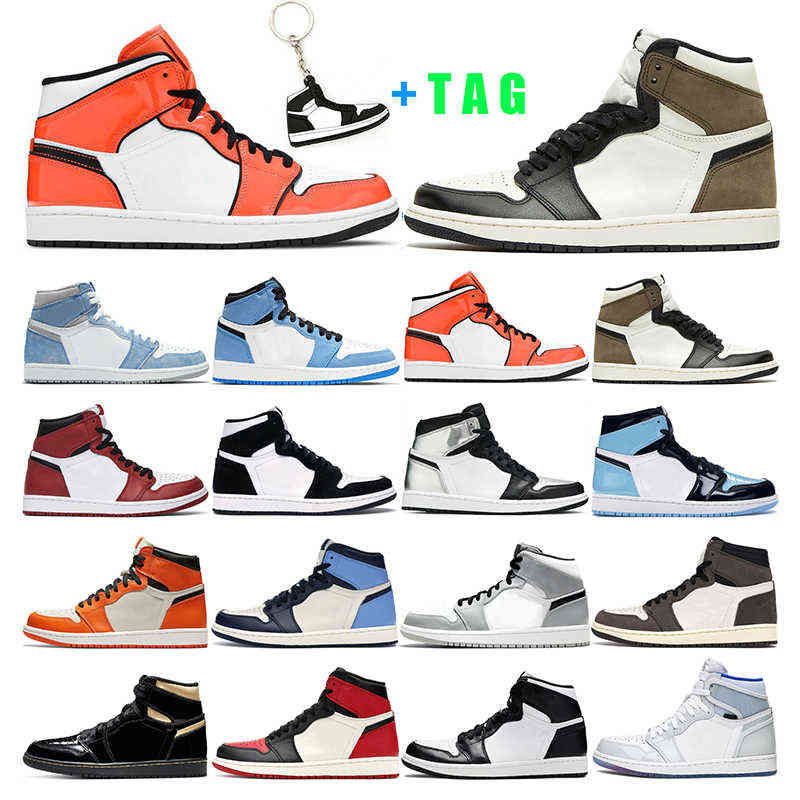 Mens Basketball Shoes 1s Jumpman 1 University Blue Hyper Royal Dark Mocha Turf Orange Women Sport Sneaker Trainer Fasion Outdoor
Mens Basketball Shoes 1s Jumpman 1 University Blue Hyper Royal Dark Mocha Turf Orange Women Sport Sneaker Trainer Fasion Outdoor