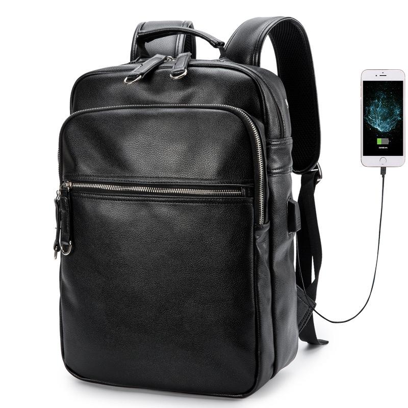 Backpack Arrival Men Backpacks Fashion High Quality Pu Male Korean Student Lager Boy Business Laptop School Computer Bag, Black
Backpack Arrival Men Backpacks Fashion High Quality Pu Male Korean Student Lager Boy Business Laptop School Computer Bag, Black