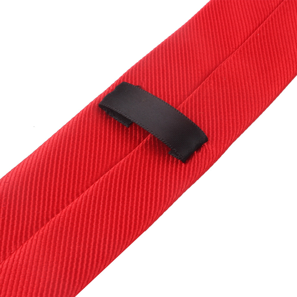 Zipper Necktie for Men Women Tie for Boys Girls Suits 6cm Solids Slim Neck Tiie Gravatas Rubber Pre-tied