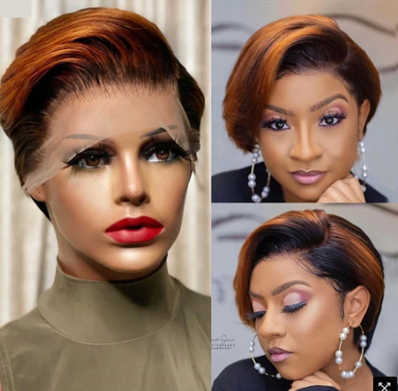 15cm Short pixie Cut Synthetic Wig Simulation Human Hair pelucas de cabello humano Wigs B-PC2-BLBR, As picture
15cm Short pixie Cut Synthetic Wig Simulation Human Hair pelucas de cabello humano Wigs B-PC2-BLBR, As picture
