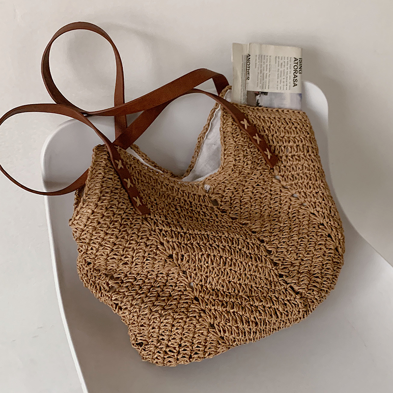 HBP Blue Hand-woven Women Shoulder Handbag Bohemian Summer Straw Beach Tote Bag Travel Shopper Weaving Shopping Bags
HBP Blue Hand-woven Women Shoulder Handbag Bohemian Summer Straw Beach Tote Bag Travel Shopper Weaving Shopping Bags