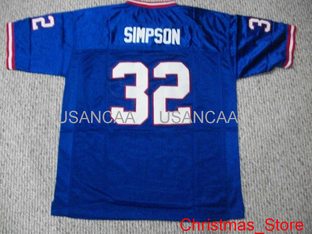 Men Women Youth O.J. SIMPSON Custom Blue Sewn New Football Jersey Stitched Jerseys -5XL 6XL
Men Women Youth O.J. SIMPSON Custom Blue Sewn New Football Jersey Stitched Jerseys -5XL 6XL