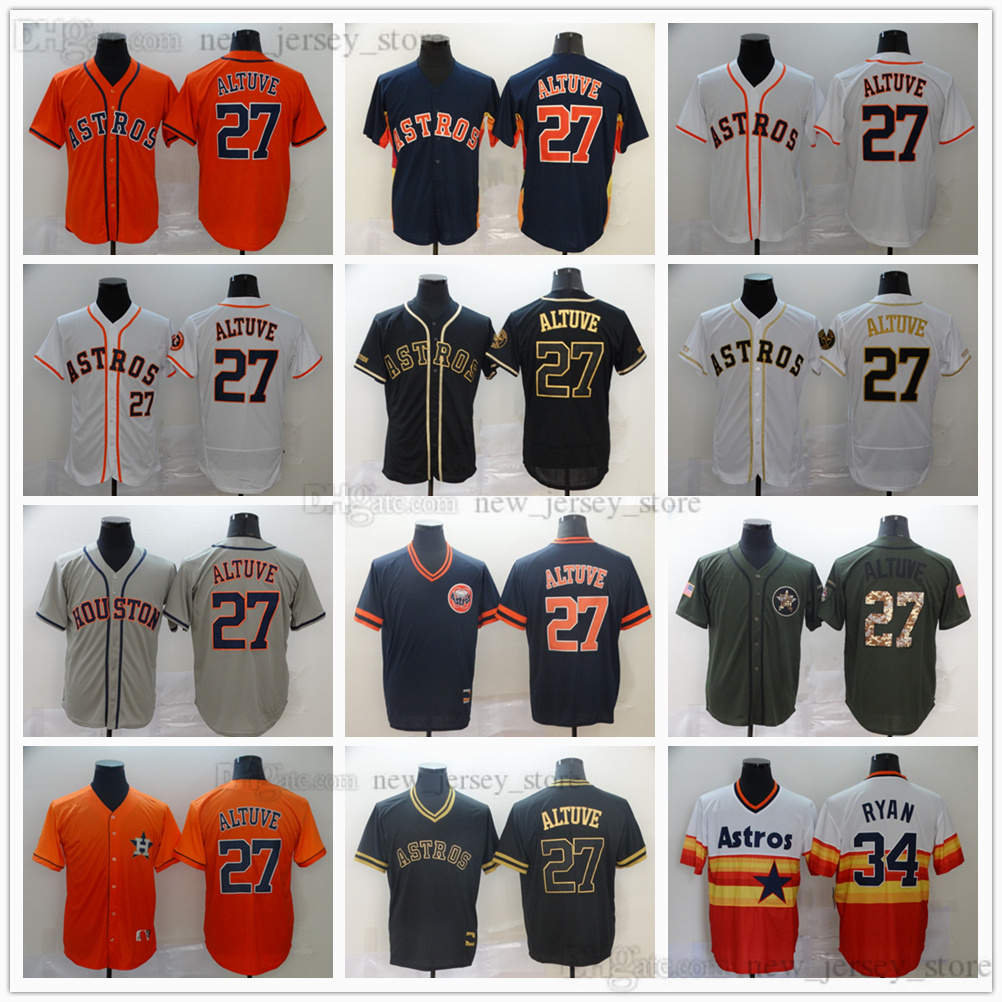 2021 News Baseball 34 Nolan Ryan Jerseys Stitched 27 Jose Altuve White Home Cool Base Navy Alternate Gray Grey Orange Black Gold, Blue;black
2021 News Baseball 34 Nolan Ryan Jerseys Stitched 27 Jose Altuve White Home Cool Base Navy Alternate Gray Grey Orange Black Gold, Blue;black