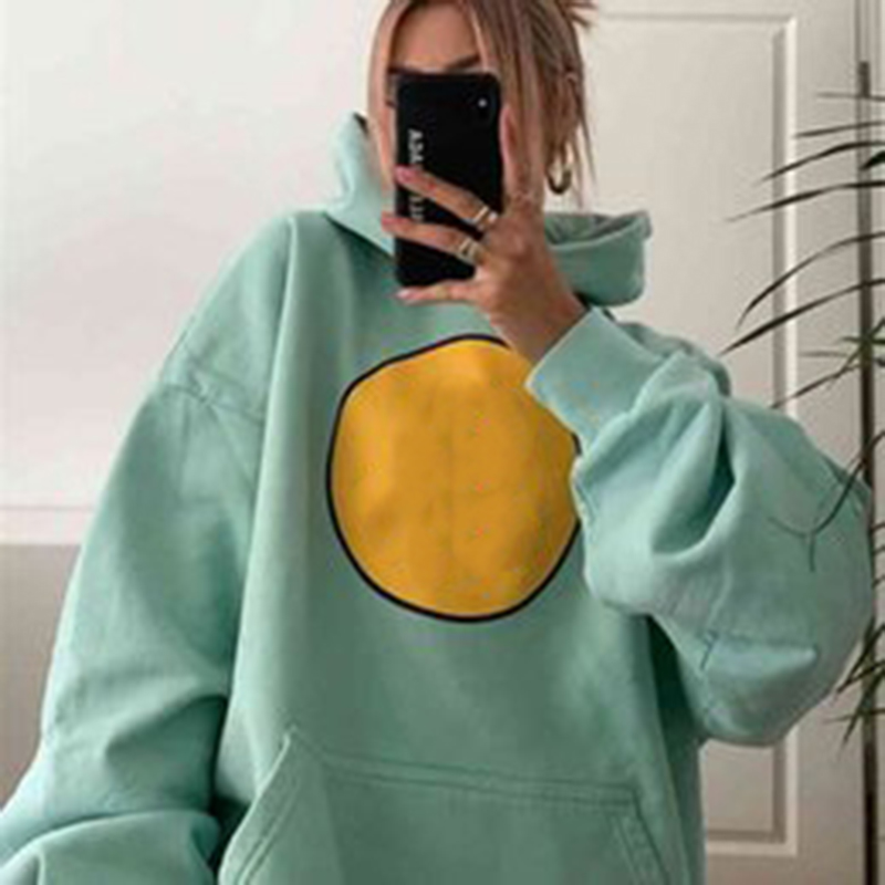 polo shirt smiley face sweater ins net red Bieber same high street fashion brand loose couple's men's and women's Hoodie, White;black
polo shirt smiley face sweater ins net red Bieber same high street fashion brand loose couple's men's and women's Hoodie, White;black