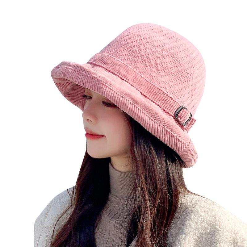 Wide Brim Hats Sparsil Plus Velvet Bucket Hat Winter Women Solid Knitted Wool Panama Caps Belt Buckle Folding Cap Outdoor Warm Fisherman, Black
Wide Brim Hats Sparsil Plus Velvet Bucket Hat Winter Women Solid Knitted Wool Panama Caps Belt Buckle Folding Cap Outdoor Warm Fisherman, Black