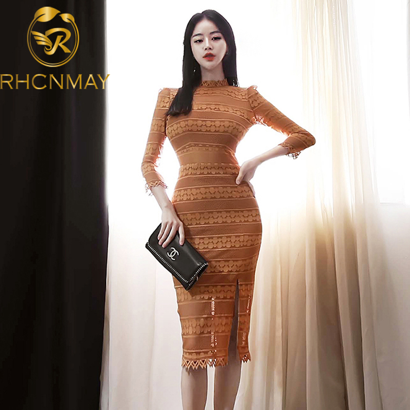 2021 new korea slim embroidery out lace dress women stand collar seven quarter sleeve package hip split dressswimwear bathing suits swimsuit, Black;gray
2021 new korea slim embroidery out lace dress women stand collar seven quarter sleeve package hip split dressswimwear bathing suits swimsuit, Black;gray