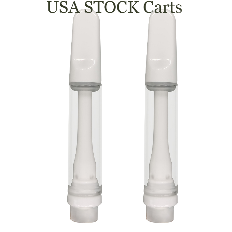 Full Ceramic Cartridges Vape Pens USA STOCK Atomizer 1.0ML 510 thread Carts Disposable E Cigarette Cart 4 Oil Holes Ceramic-Coil Kits Thick
Full Ceramic Cartridges Vape Pens USA STOCK Atomizer 1.0ML 510 thread Carts Disposable E Cigarette Cart 4 Oil Holes Ceramic-Coil Kits Thick