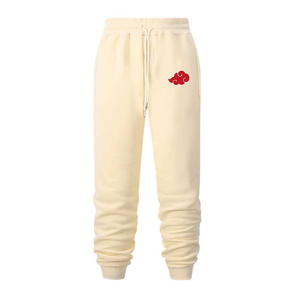 Men Joggers Casual Pants Anime Akatsuki Cloud Symbols Print Fitness Men Sportswear Tracksuit Bottoms Sweatpants Trousers Pants Y0927