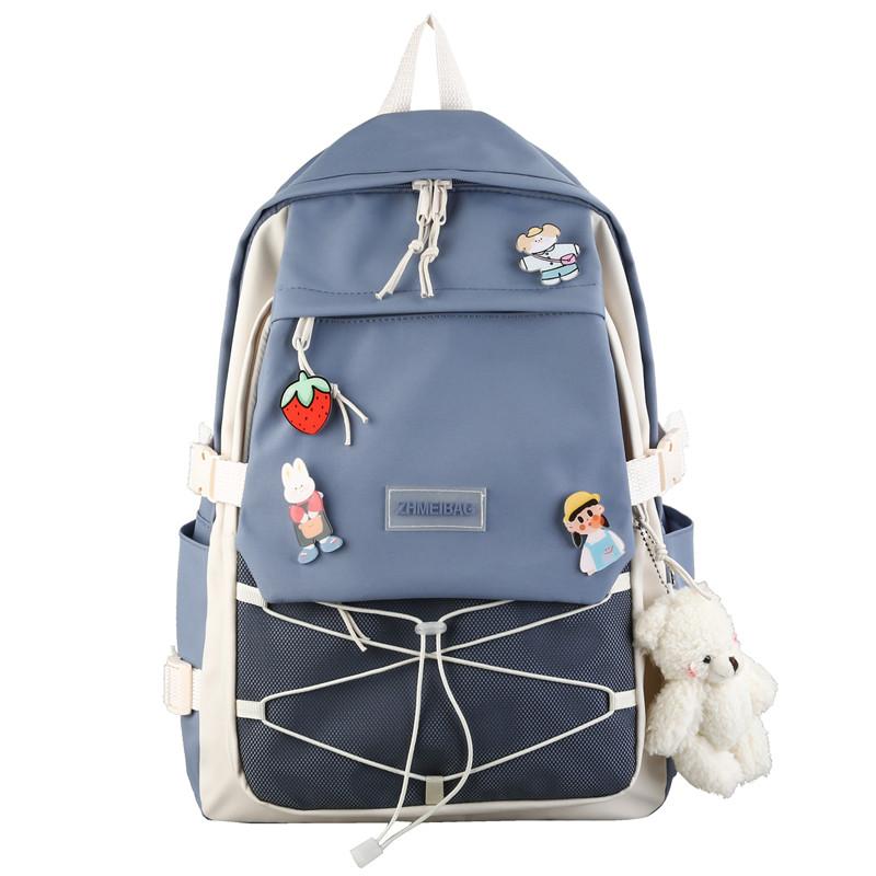 Backpack Badge Applique Trendy Patchwork Fashion Women Girls Book Bag Laptop College Mesh 2021 Bags Nylon Luxury Student School
Backpack Badge Applique Trendy Patchwork Fashion Women Girls Book Bag Laptop College Mesh 2021 Bags Nylon Luxury Student School