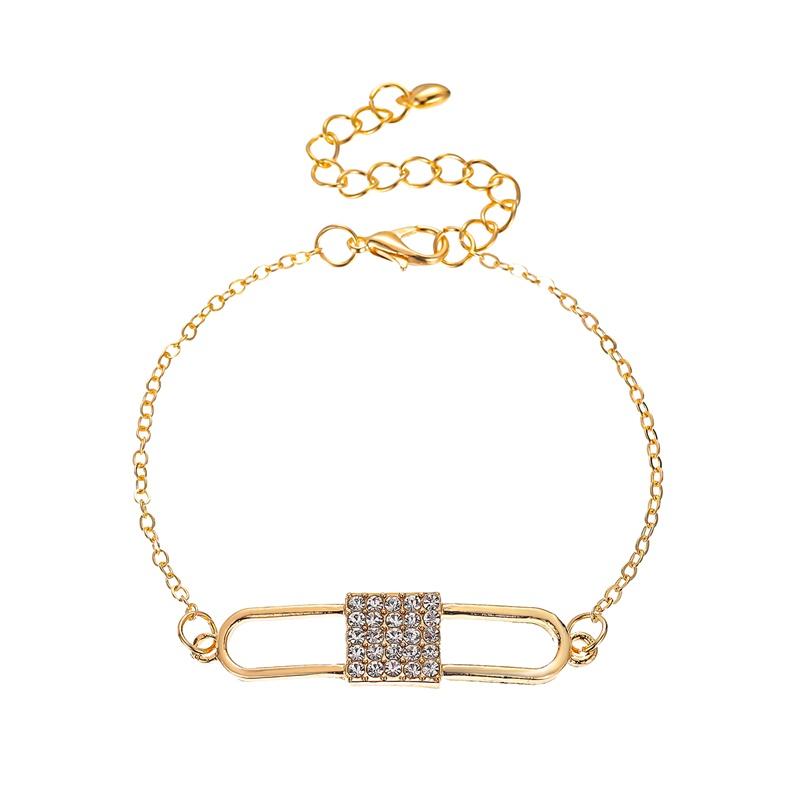 Charm Bracelets INS Style Jewelry Creative Love Lock Bracelet Women's Temperament Zircon Couple Gifts Party
Charm Bracelets INS Style Jewelry Creative Love Lock Bracelet Women's Temperament Zircon Couple Gifts Party