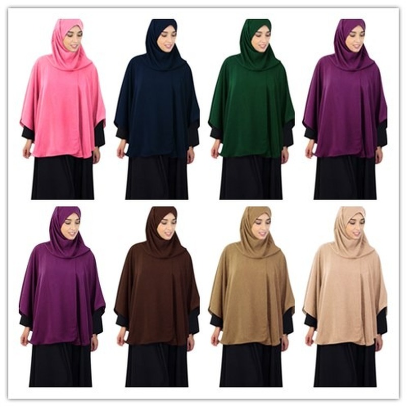 Ramadan Muslim Women Prayer Burkha Khimar Hijab Overhead Tops Shawl Niqab Burqa Arab Hooded Cape Islam Clothing Middle East 2021 
Ramadan Muslim Women Prayer Burkha Khimar Hijab Overhead Tops Shawl Niqab Burqa Arab Hooded Cape Islam Clothing Middle East 2021