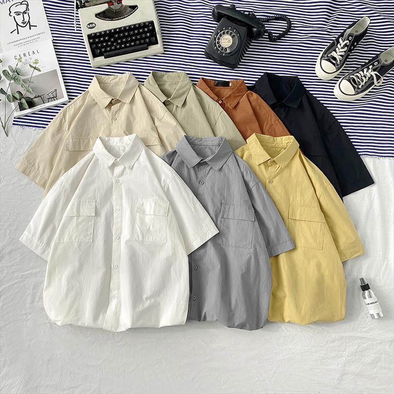 summer pure color short sleeve mens polos shirt man loose lapel japanere frock 5 minutes of coat port style white, White;black
summer pure color short sleeve mens polos shirt man loose lapel japanere frock 5 minutes of coat port style white, White;black