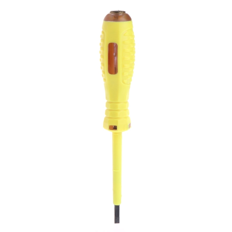100-500V Voltage Detector Slide Screw Screwdriver Electrical Tester Pen Led Light 83XA