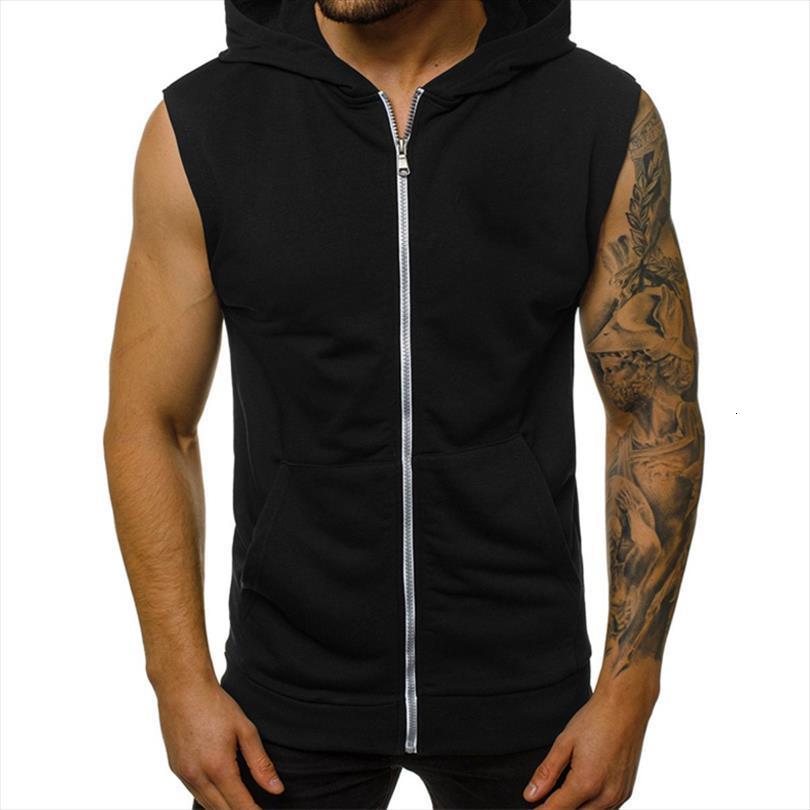 fitness clothing men tank zippered hooded vests sleeveless bodybuilding pocket tight drying vest sport singlet, White;black
fitness clothing men tank zippered hooded vests sleeveless bodybuilding pocket tight drying vest sport singlet, White;black