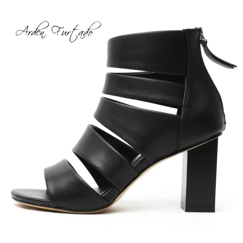 Arden Furtado 2021 Summer Chunky Heels Genuine Leather Gladiator Casual Sandals Women's Back Zipper Peep Toe Ankle Boots 33 40, Black
Arden Furtado 2021 Summer Chunky Heels Genuine Leather Gladiator Casual Sandals Women's Back Zipper Peep Toe Ankle Boots 33 40, Black
