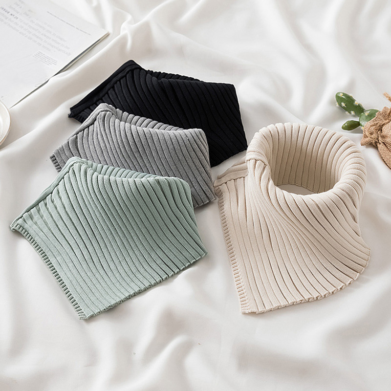 Autumn Winter Soft Knitted Neckerchief Fashion Candy Color Neck Scarf For Women Outdoor Warm Soft Thicken Wraps Collar Scarves, Blue;gray
Autumn Winter Soft Knitted Neckerchief Fashion Candy Color Neck Scarf For Women Outdoor Warm Soft Thicken Wraps Collar Scarves, Blue;gray