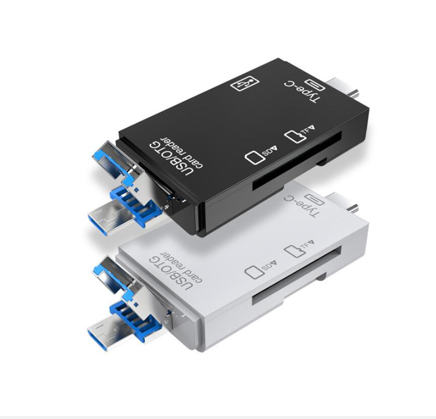 2 in 1 Mini Card Readers USB 2.0 Type C To SD Micro TF Adapter For Laptop Accessories OTG Cards reader Smart Memory
2 in 1 Mini Card Readers USB 2.0 Type C To SD Micro TF Adapter For Laptop Accessories OTG Cards reader Smart Memory