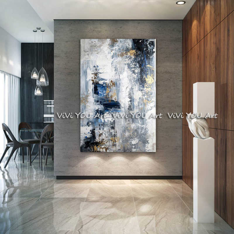 Large original Hand Painted Abstract Painting Modern abstract painting hand painted oil painting wall art abstract textured art 210705