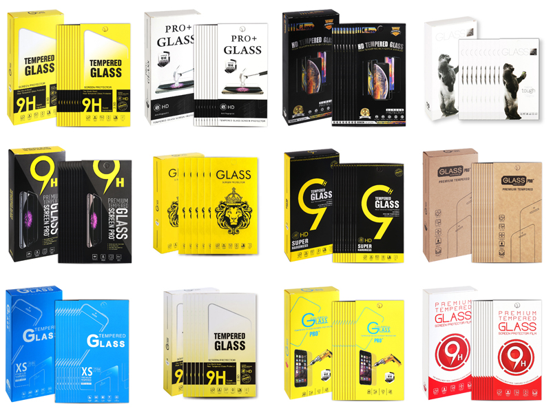 Empty 10 in 1 Tempered Glass Screen Protector Retail Package Box Only For 4.0 - 6.0 inchiPhone 12 11 X XS 8 7 6 6S Plus Samsung Huawei XiaoMi RedMi MOTO LG
Empty 10 in 1 Tempered Glass Screen Protector Retail Package Box Only For 4.0 - 6.0 inchiPhone 12 11 X XS 8 7 6 6S Plus Samsung Huawei XiaoMi RedMi MOTO LG