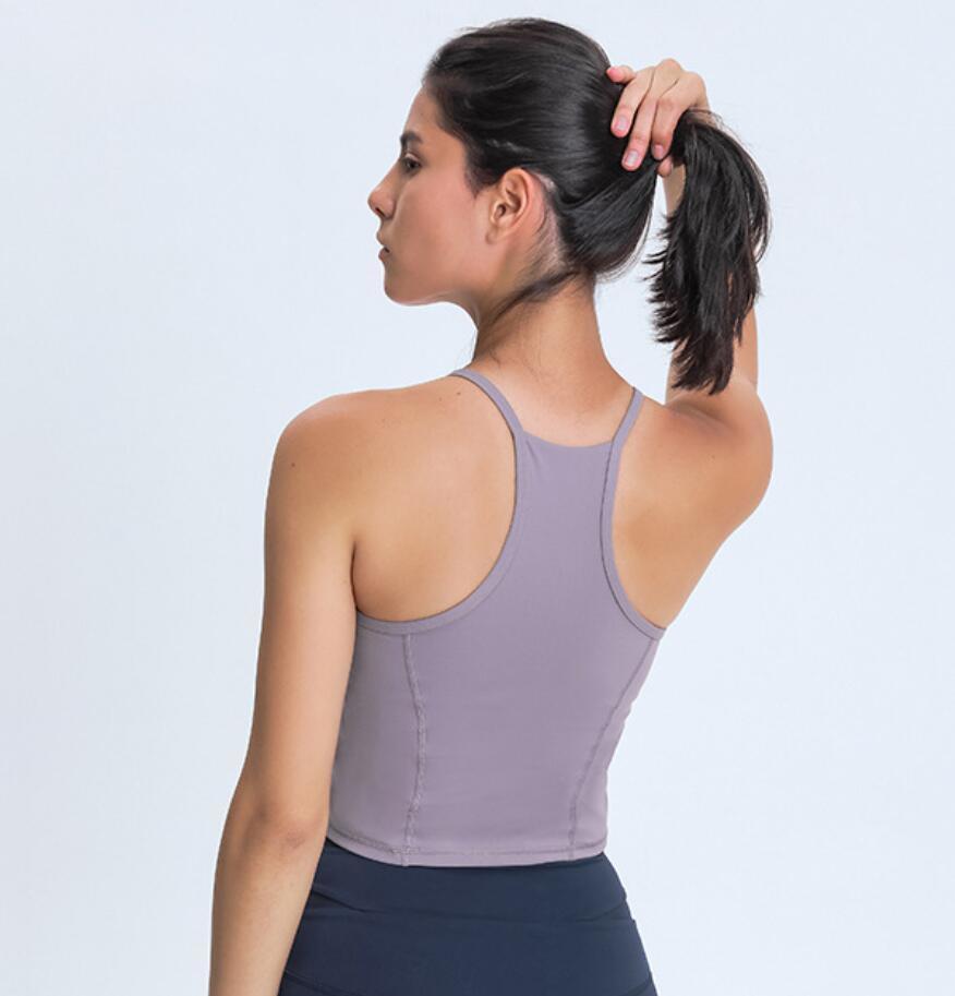 L-132 Sexy Y-type Yoga Sport Bras Tank Tops Fitness Workout Padded Vest Gym Clothes Women Underwear Buttery Stretchy Athletic Crop Top Brassiere, Black
L-132 Sexy Y-type Yoga Sport Bras Tank Tops Fitness Workout Padded Vest Gym Clothes Women Underwear Buttery Stretchy Athletic Crop Top Brassiere, Black