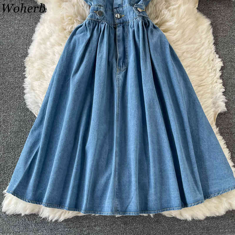 Off Shoulder Denim Dress Summer Robe Ropa Mujer Backless Sleeveless Vestidos Temperament Halter Neck Slim Dresses 210519