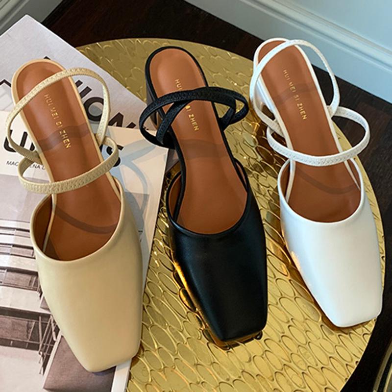 Designer Square Toe Sandals 2021 Summer Beige Block High Heels Slingback Outdoor Office Lady Party Shoes, Black
Designer Square Toe Sandals 2021 Summer Beige Block High Heels Slingback Outdoor Office Lady Party Shoes, Black