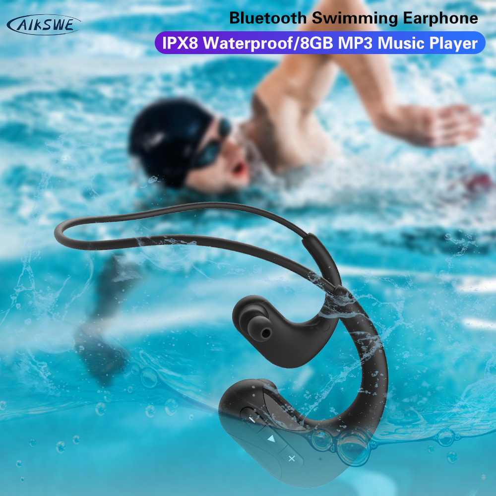 AIKSWE Swimming Earphones Bluetooth Wireless Headphones 8GB IPX8 Waterproof Earbuds MP3 Music Player Sports Headset For Xiaomi
AIKSWE Swimming Earphones Bluetooth Wireless Headphones 8GB IPX8 Waterproof Earbuds MP3 Music Player Sports Headset For Xiaomi