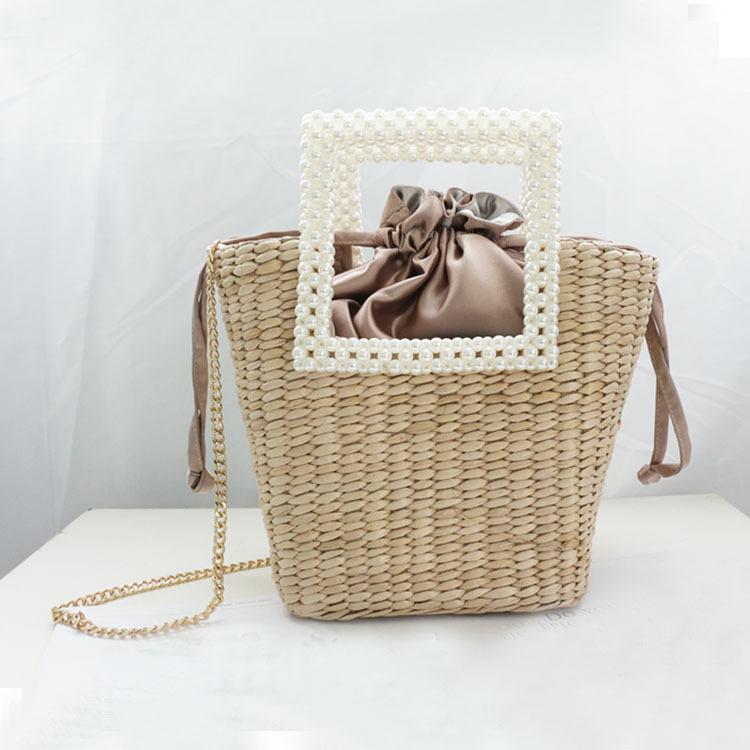 Evening Bags Bohemian Bag With Pearl Ladies Hand Straw Basket Tote Crossbody Messenger For Womens Handbags And Purses
Evening Bags Bohemian Bag With Pearl Ladies Hand Straw Basket Tote Crossbody Messenger For Womens Handbags And Purses