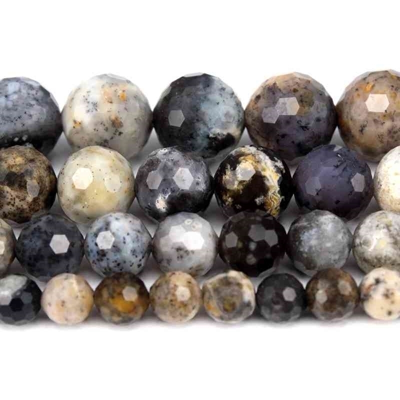 Natural Hard Faceted Dendritic Opal Round Loose Beads Strand 6/8/10/12MM For Jewelry DIY Making Necklace Bracelet
Natural Hard Faceted Dendritic Opal Round Loose Beads Strand 6/8/10/12MM For Jewelry DIY Making Necklace Bracelet