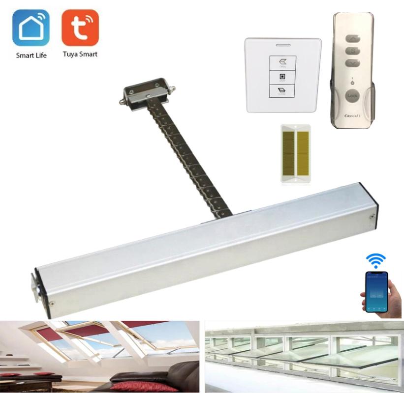 Fingerprint Access Control Skyligh Wi-Fi Tuya Wifi 24VDC Chain Drive Electric Window Opener Shutter Actuator Motor Stroke Length 300mm 400mm
Fingerprint Access Control Skyligh Wi-Fi Tuya Wifi 24VDC Chain Drive Electric Window Opener Shutter Actuator Motor Stroke Length 300mm 400mm