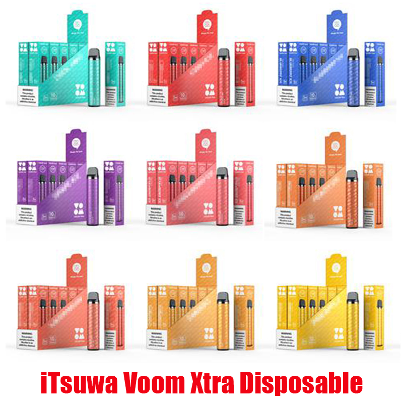 Original iTsuwa Voom Xtra Disposable Device Pods Kit E-cigarette 1500 Puffs 600mAh Battery 5ml Prefilled Cartridge Tank Vape Pen Bar Plus XXL 100% Authentic
Original iTsuwa Voom Xtra Disposable Device Pods Kit E-cigarette 1500 Puffs 600mAh Battery 5ml Prefilled Cartridge Tank Vape Pen Bar Plus XXL 100% Authentic
