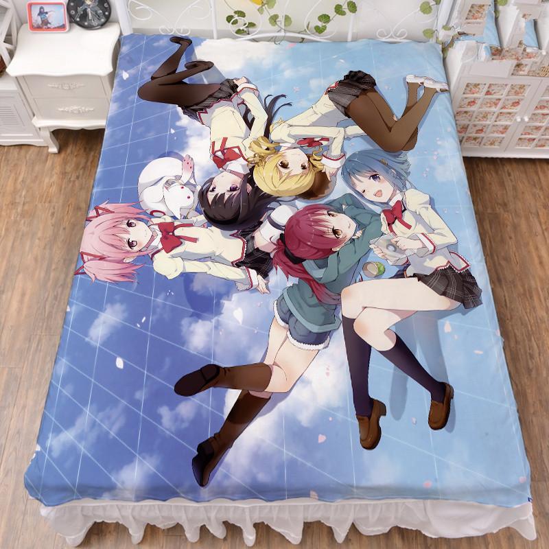 Sheets & Sets Anime Puella Magi Madoka Magica Sexy Girl Miki Sayaka Kaname Akemi Homura Bed Milk Fiber Sheet Flannel Blanket 150x200
Sheets & Sets Anime Puella Magi Madoka Magica Sexy Girl Miki Sayaka Kaname Akemi Homura Bed Milk Fiber Sheet Flannel Blanket 150x200