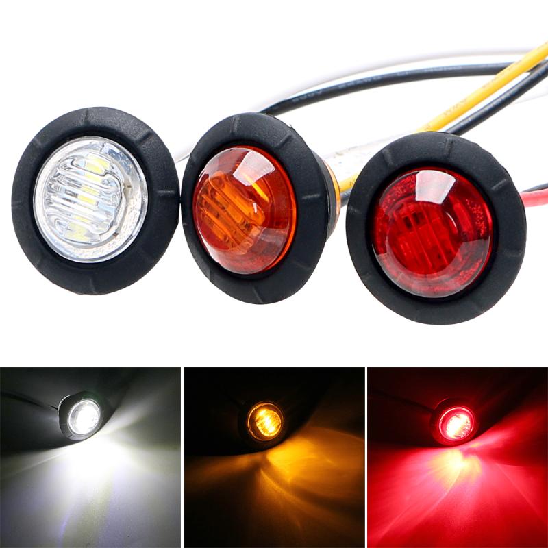 Emergency Lights 12V LED Truck Side Marker Lamps Position Clearance Signal Rear Brake Indicator Motorcycle Taillights Trailer Accessories, As pic
Emergency Lights 12V LED Truck Side Marker Lamps Position Clearance Signal Rear Brake Indicator Motorcycle Taillights Trailer Accessories, As pic