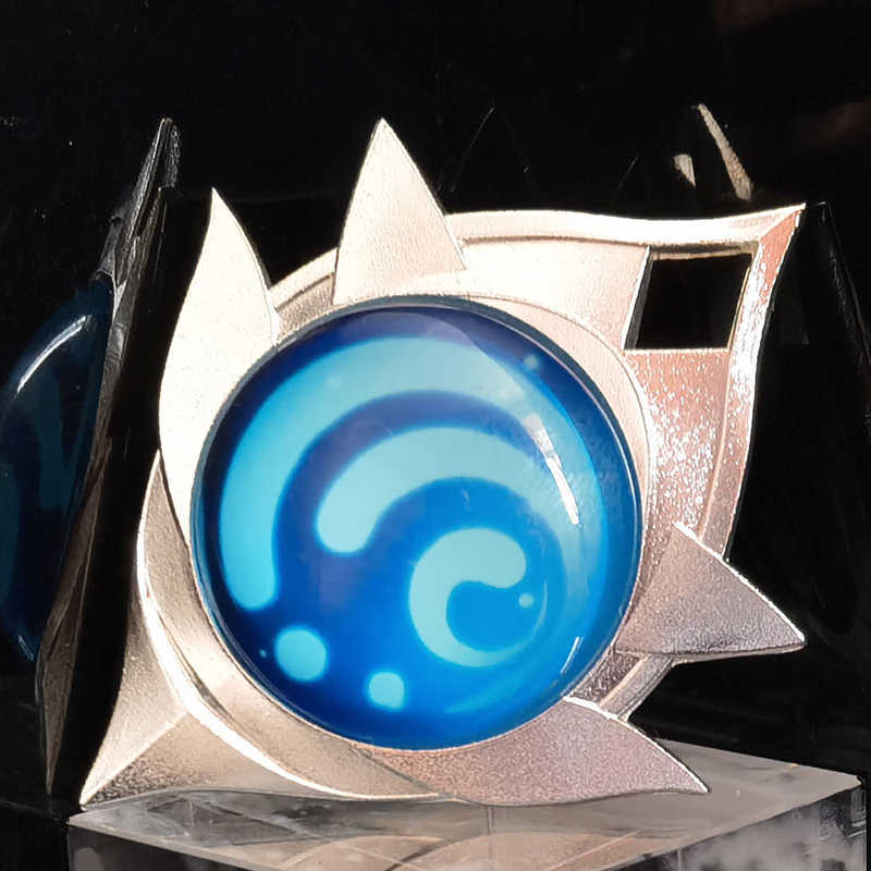 Genshin Impact Trinket Mondstadt Liyue Harbor Eyes Of God Key Chains Anime Accessories Bag Pendant Key Chains High Quality Y0728